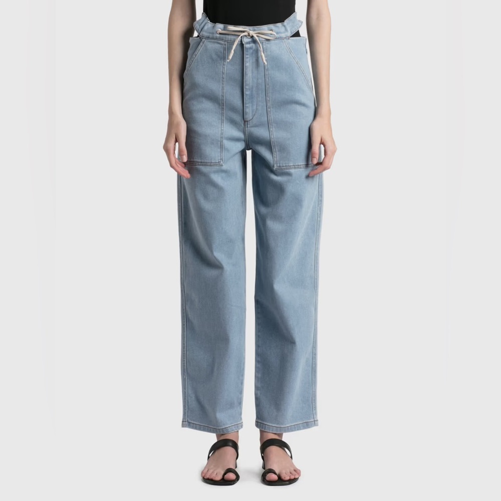 Nanushka - Chace Barrel-Leg Jeans size S